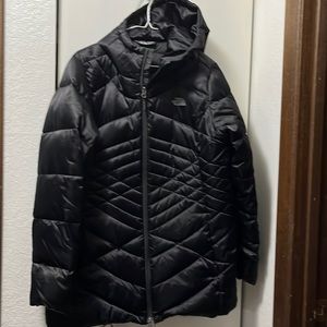 North face xl black aconcagua parka jacket coat hooded